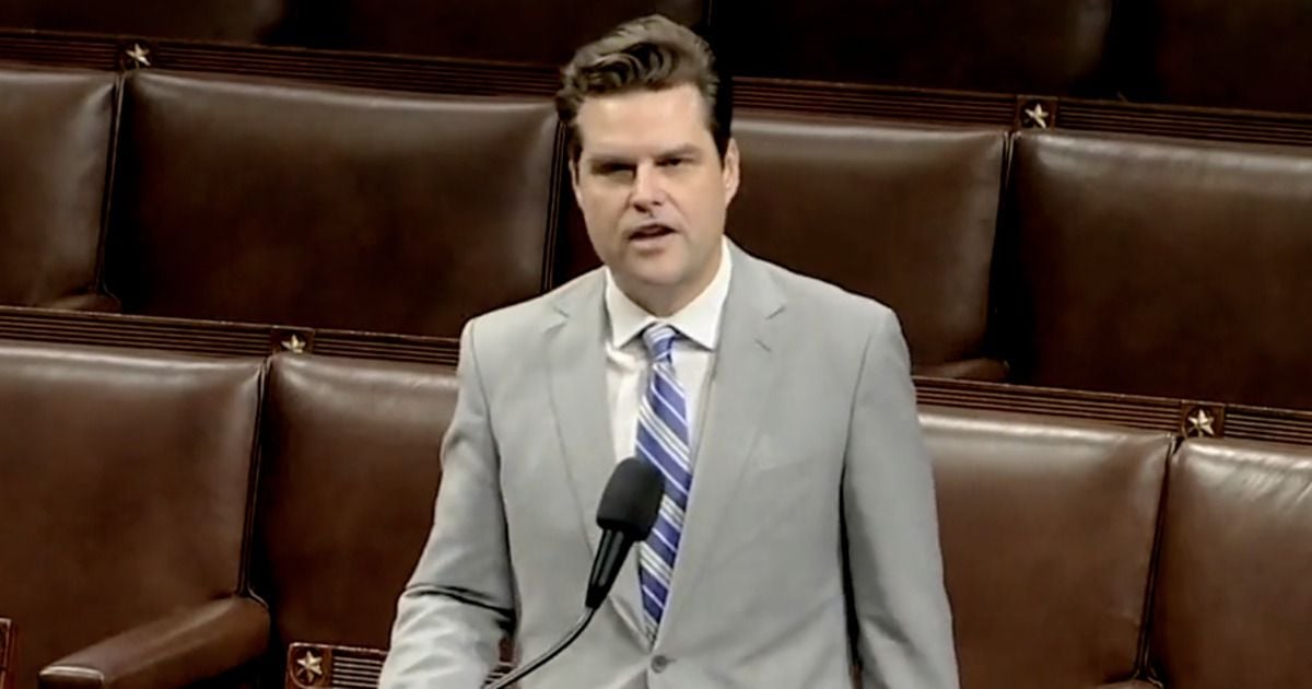 Matt Gaetz Shocks Many With Unpopular Pick For New RNC Chair