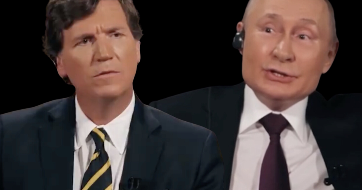 Why Did Putin Have An Earpiece Last Night For Translation But Not Tucker?